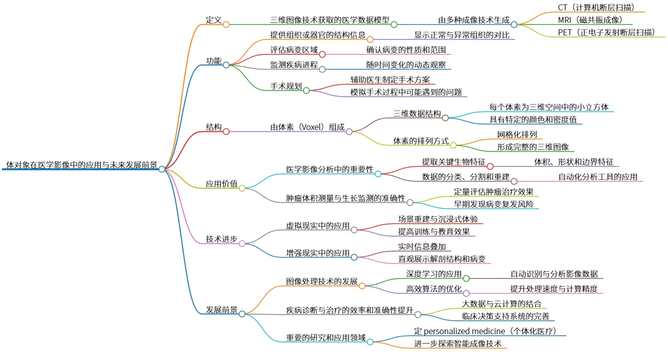 体对象在医学影像中的应用与未来发展前景