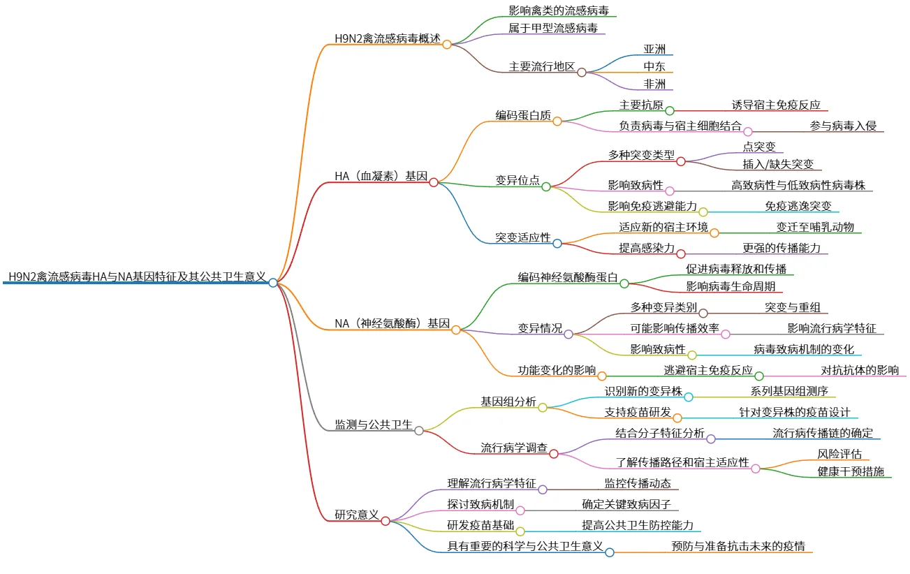H9N2禽流感病毒HA与NA基因特征及其公共卫生意义
