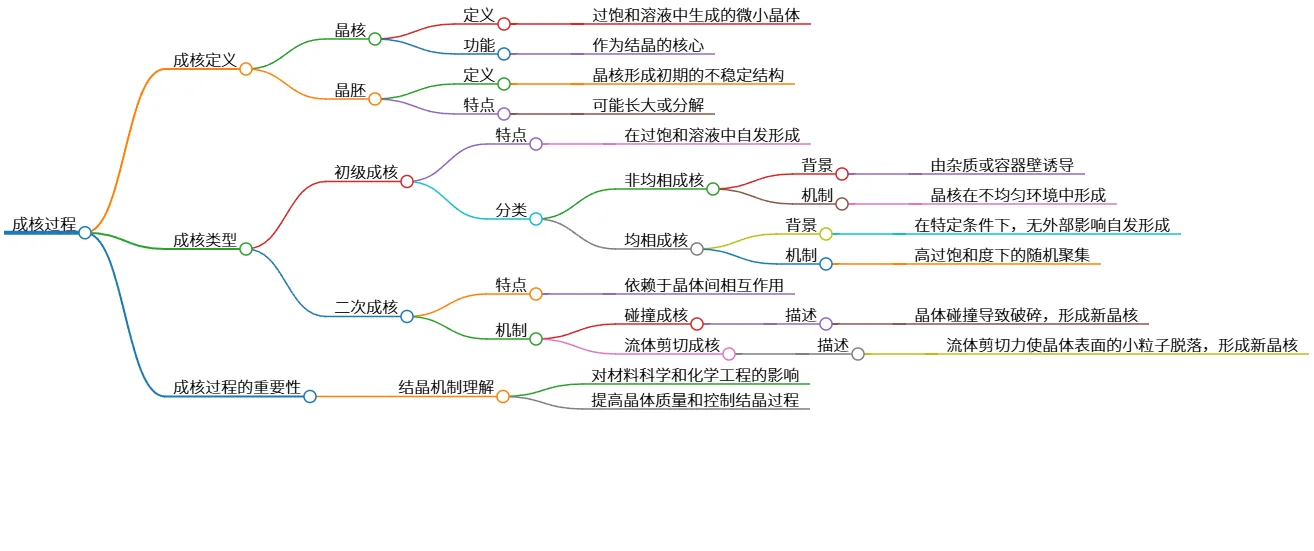 成核过程：初级与二次成核的机制与特点分析