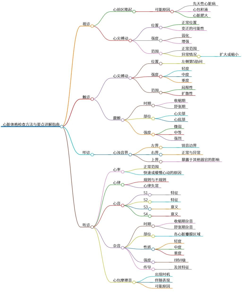 心脏体格检查方法与要点详解指南