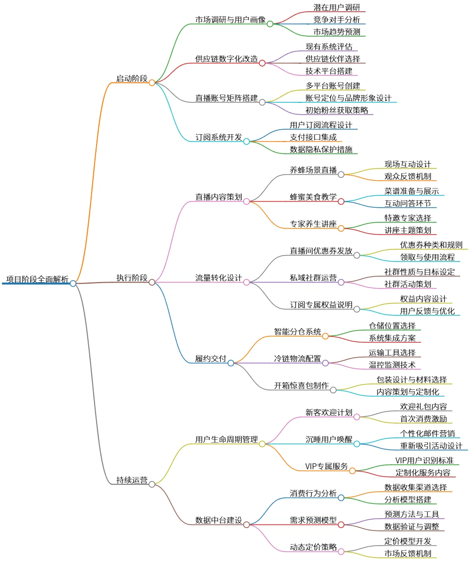 项目阶段全面解析：从启动到持续运营策略