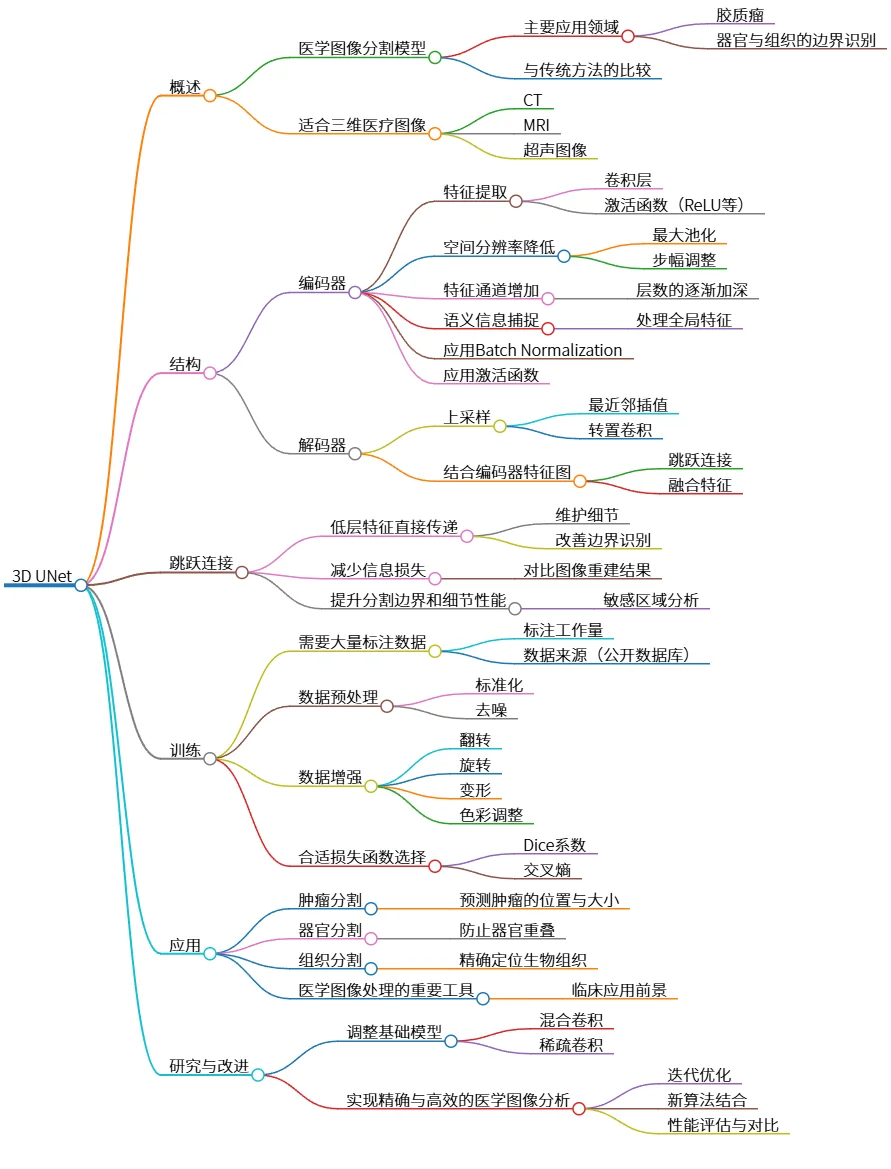 3D UNet：医学图像分割模型的概述与应用分析