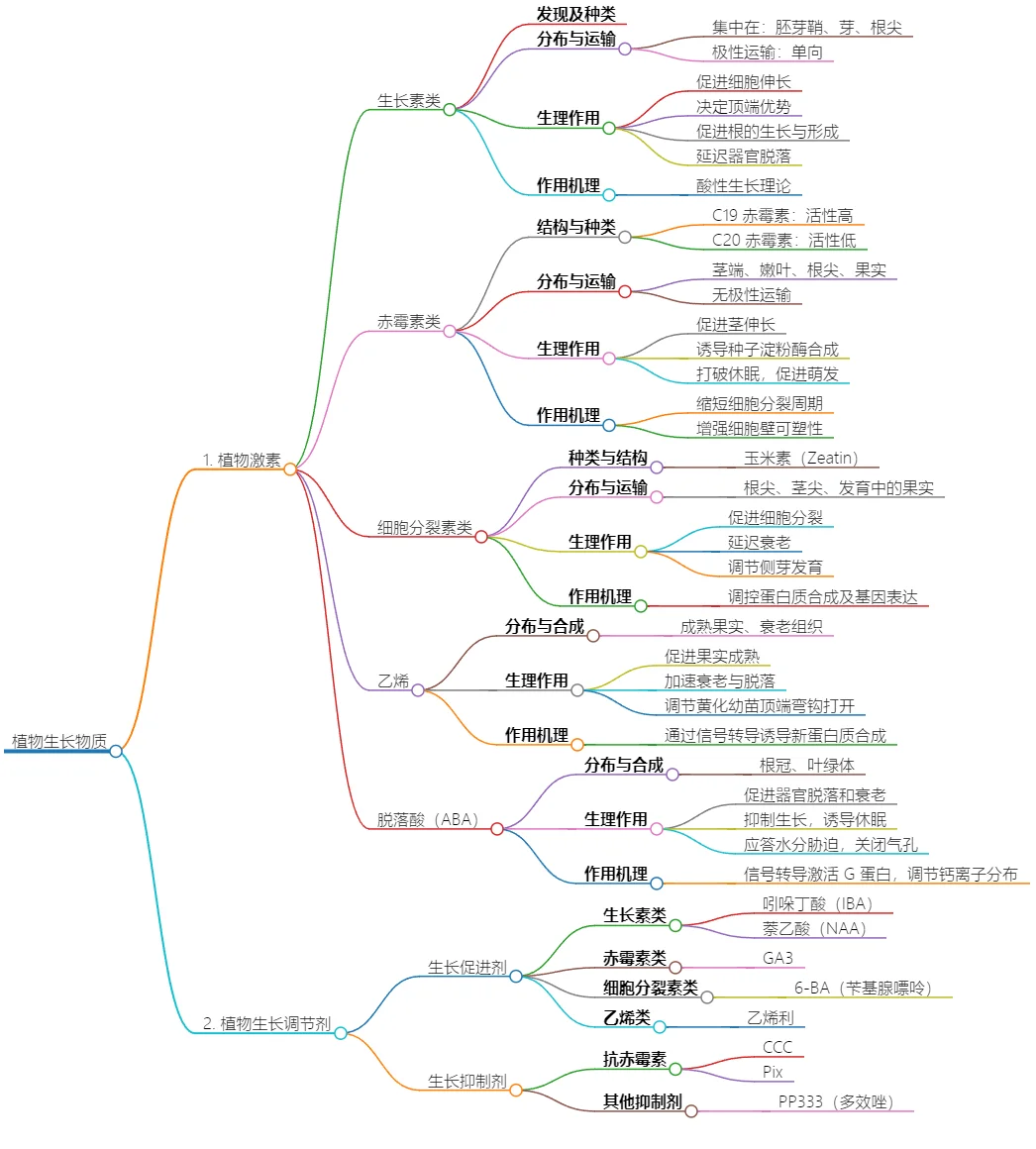 植物激素与生长调节剂概览